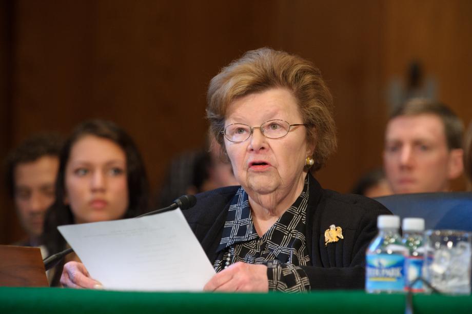Sen. Mikulski